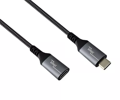 DINIC USB 4.0 Verlängerung, 240W PD, 40Gbps, 0,5m